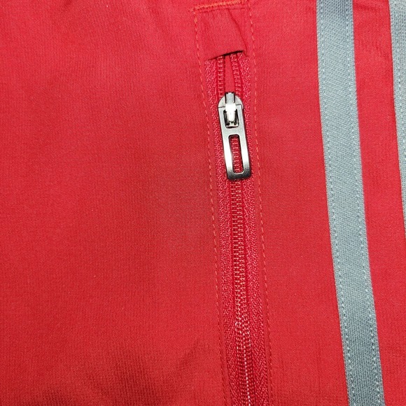 Adidas Soccer Jacket Kids Size XS Condivo 16 Red Full Zip AP5210 Track - Picture 5 of 14